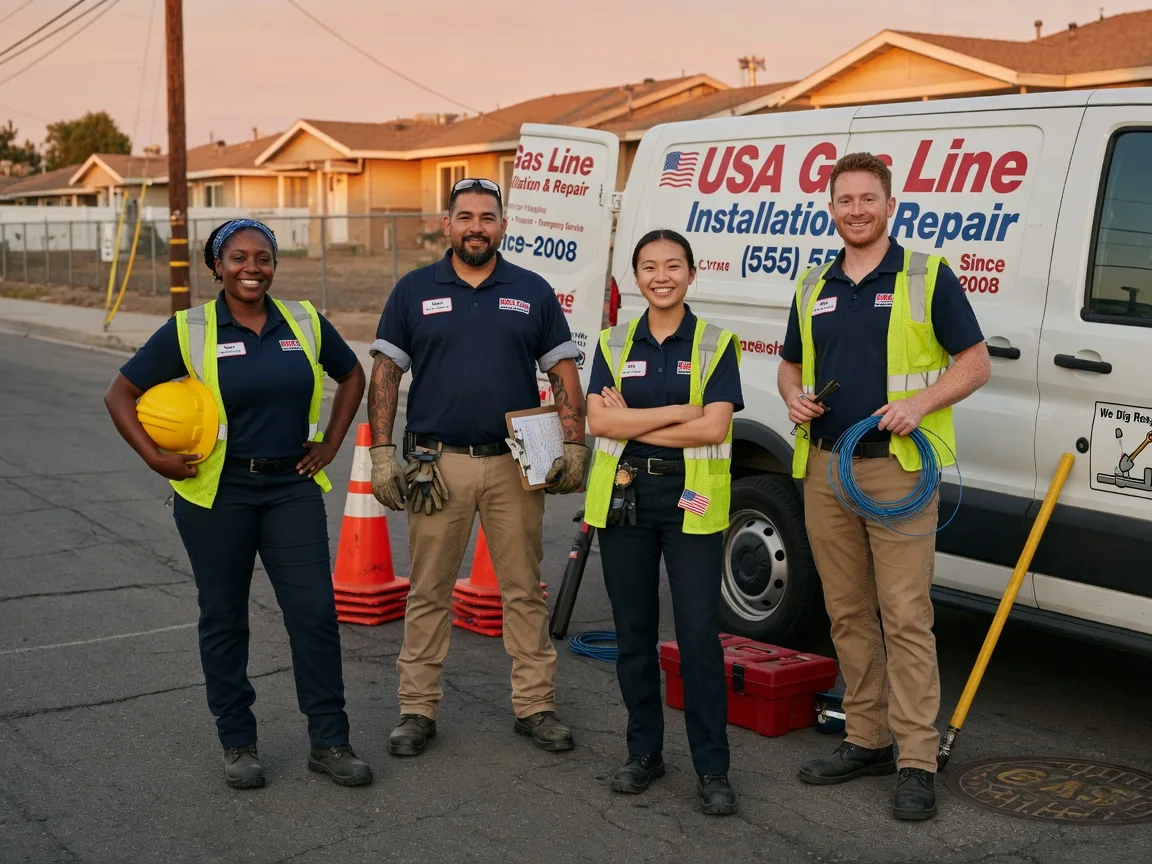 Gas Line Installation company in Coaldale, PA